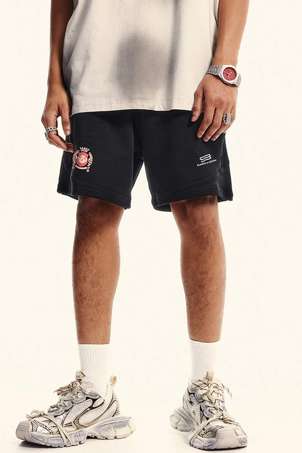 Men's Casual Athletic Knit Shorts