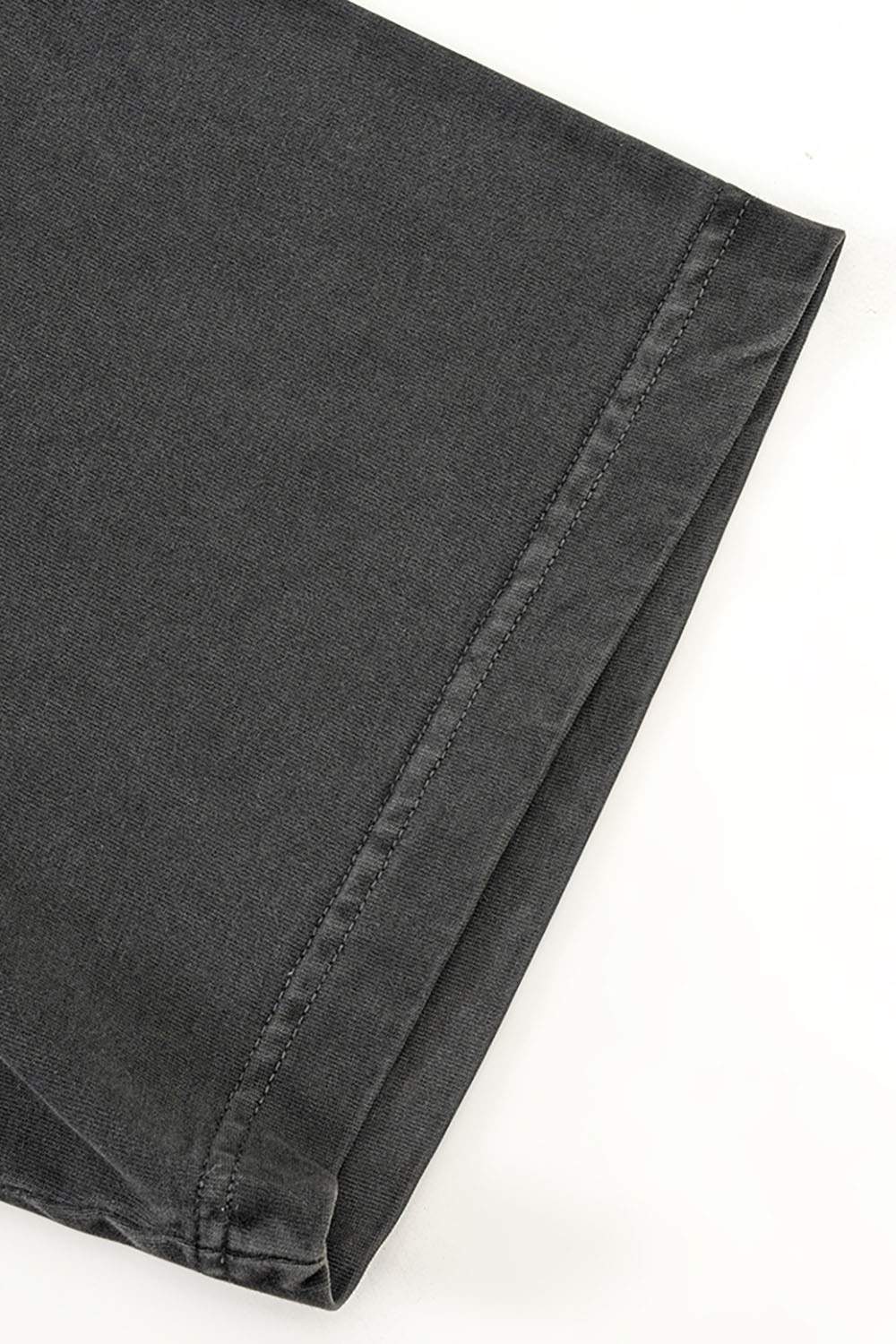 Heavyweight Washed Vintage Tee - Dark Gray