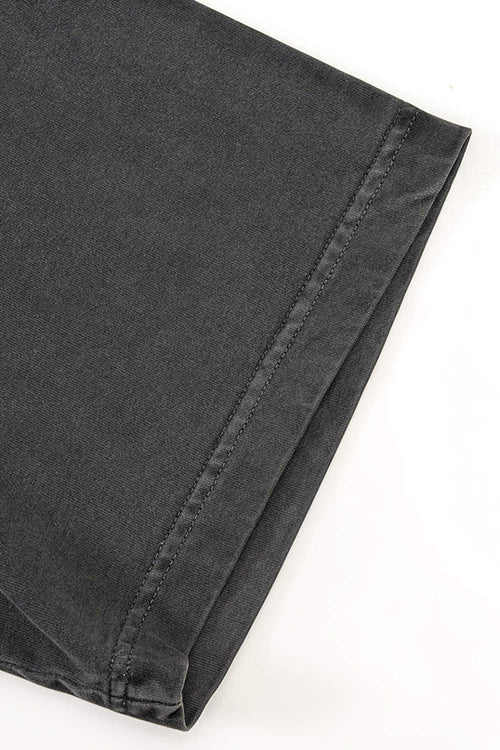 Heavyweight Washed Vintage Tee - Dark Gray