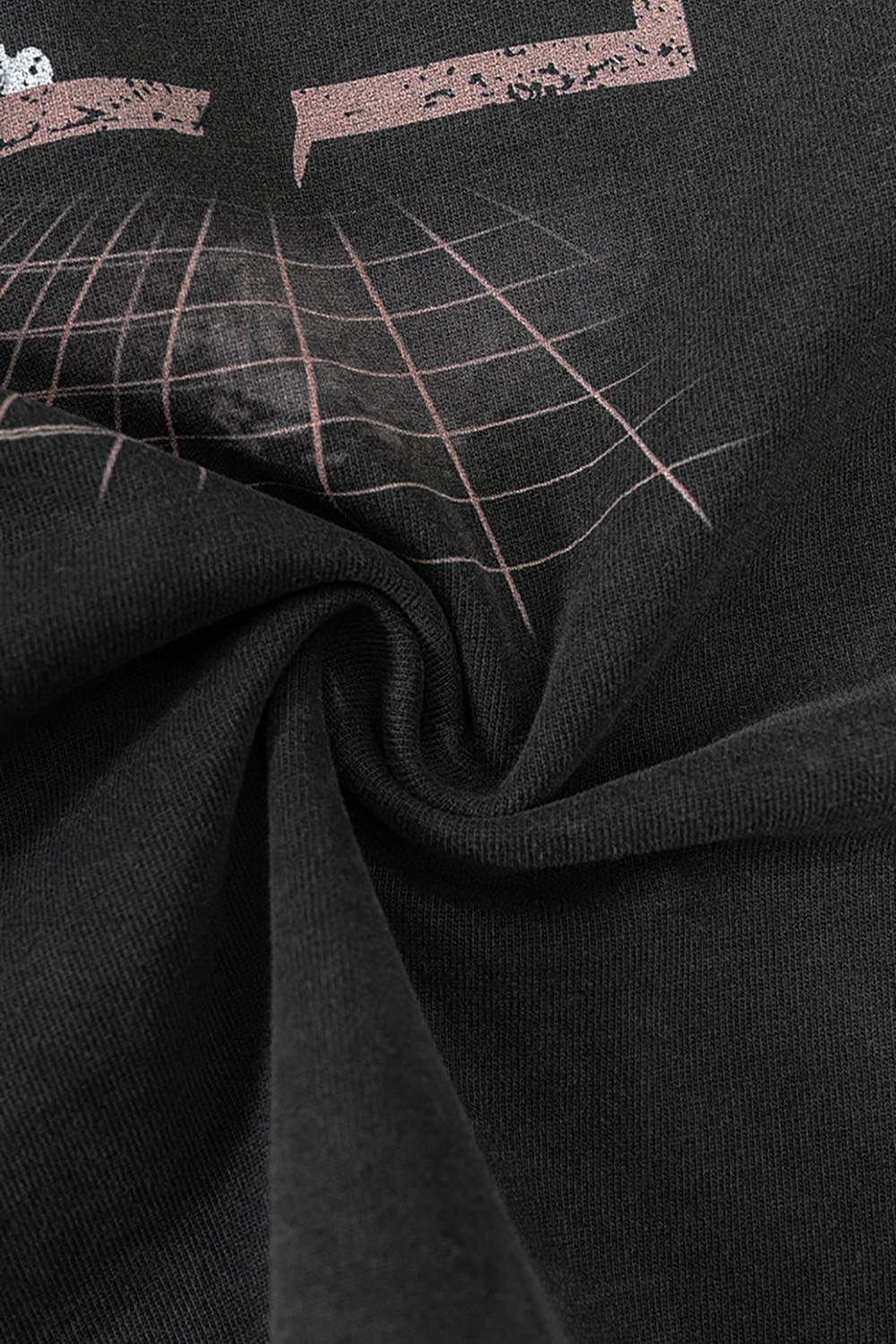 Heavyweight Washed Vintage Tee - Dark Gray