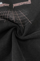Heavyweight Washed Vintage Tee - Dark Gray