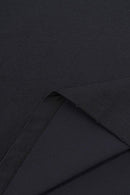 Cool-Touch Persistence Graphic Sorona-Blend T-Shirt in Metallic Black - hem detail