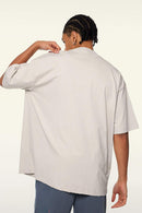 Cool-Touch Persistence Graphic Sorona-Blend T-Shirt in Sandy Apricot - back product view