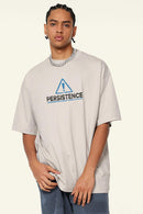 Cool-Touch Persistence Graphic Sorona-Blend T-Shirt in Sandy Apricot - front product view