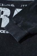 Washed Graphic Long-Sleeve Tee - Fried Snowflakes