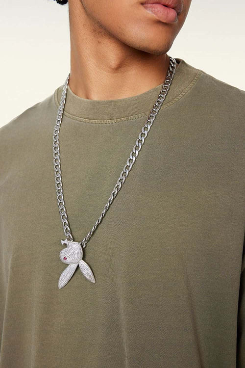 Vintage-Wash Heavyweight Cotton Oversized Crew-Neck T-Shirt in Camel - collar detail