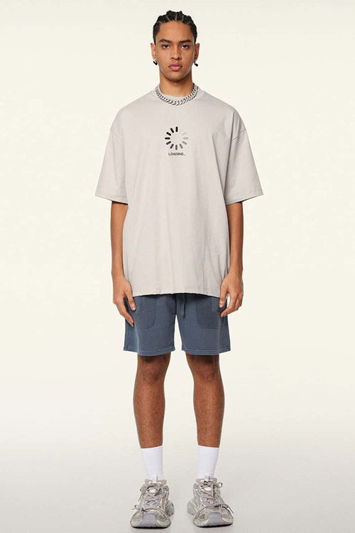 Breathable Graphic Tee - Sandy Apricot