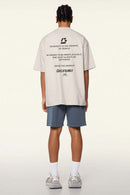 Breathable Graphic Tee - Sandy Apricot