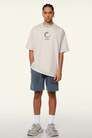 Breathable Graphic Tee - Sandy Apricot