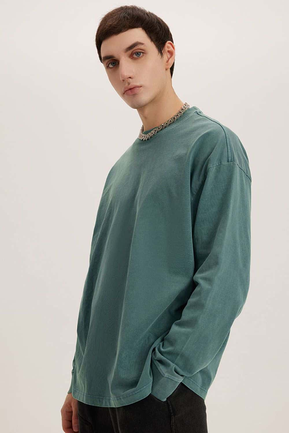 Vintage Wash Heavyweight 260G Long-Sleeve T-Shirt