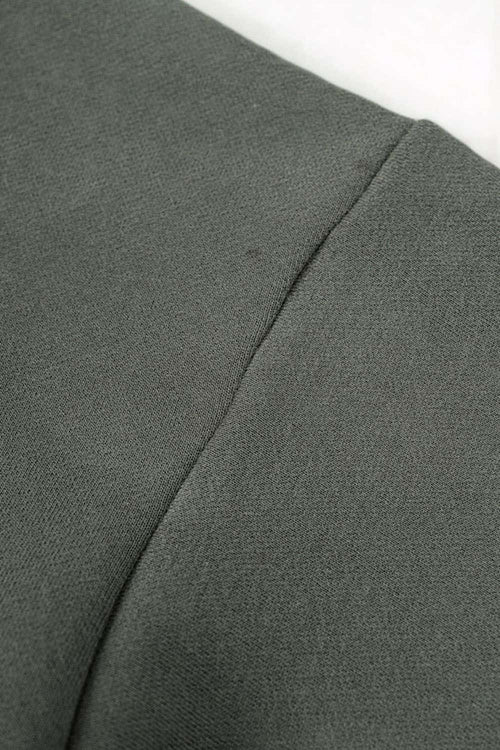 Fleece Lined Minimalist Hoodie - Vitex Ash