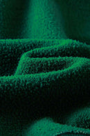 Heavyweight Washed Vintage Fleece Hoodie - Blackish Green