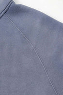 Heavyweight Fleece Full-Zip Hoodie - Blue