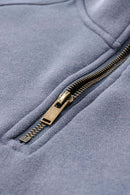 Heavyweight Fleece Full-Zip Hoodie - Blue