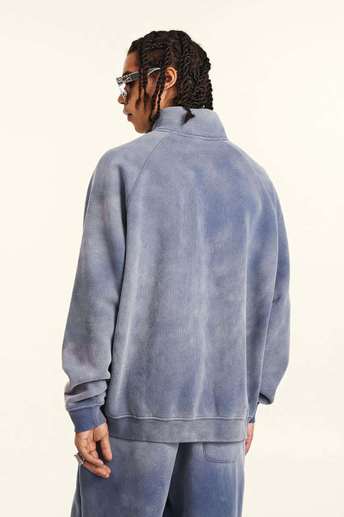 Heavyweight Fleece Full-Zip Hoodie - Blue