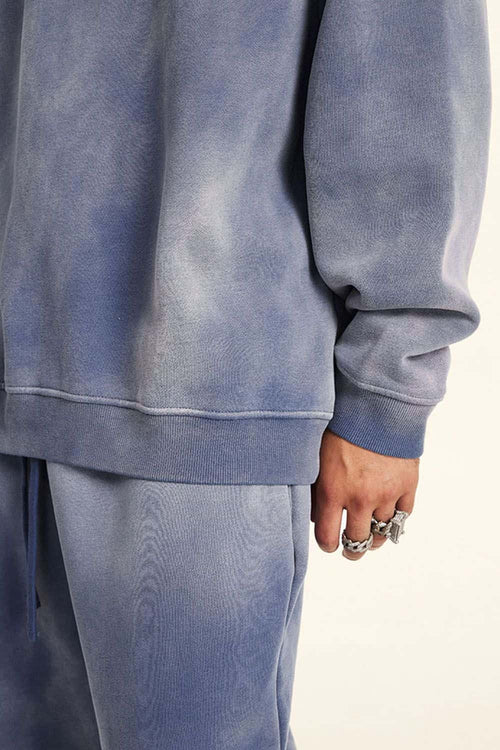 Heavyweight Fleece Full-Zip Hoodie - Blue