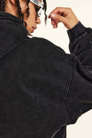 Washed Vintage Fleece Hoodie - Fried Snowflakes