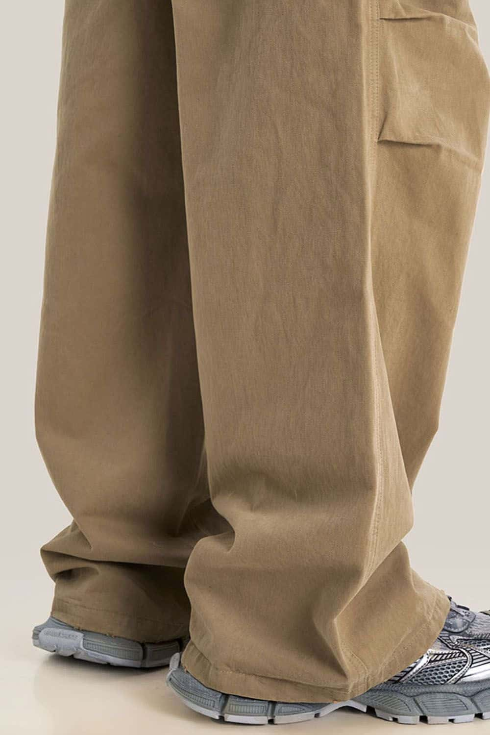 Vintage Wash Multi-Pocket Cargo Pants