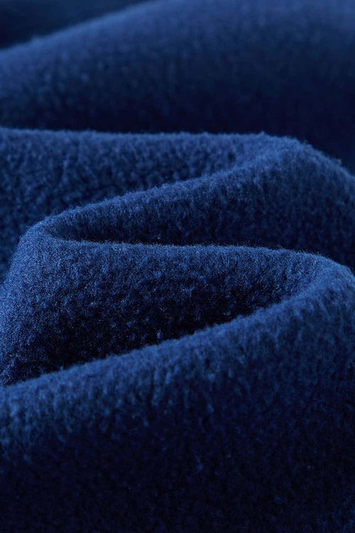 Washed Fleece Jogger Sweatpants - Royal Blue
