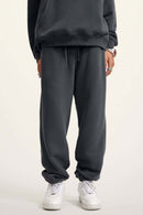 Fleece Lined Relaxed Fit Joggers - Charcoal