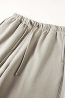 Fleece Lined Relaxed Fit Joggers - Gray Camel