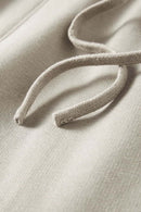Fleece Lined Relaxed Fit Joggers - Gray Camel