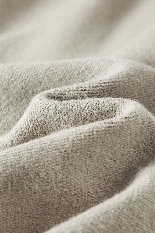 Fleece Lined Relaxed Fit Joggers - Gray Camel
