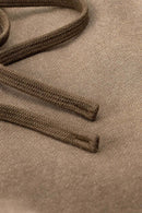 Heavyweight Fleece Wide-Leg Sweatpants - Brown