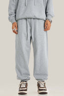 Everyday Drawstring Relaxed Sweatpants - Flower Gray
