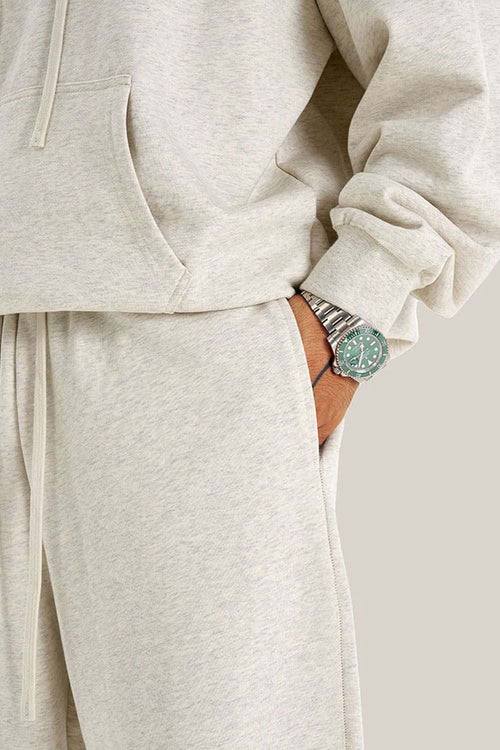 Everyday Drawstring Relaxed Sweatpants - Oat Gray