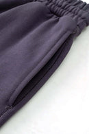 Everyday Drawstring Relaxed Sweatpants - Raspberry Purple