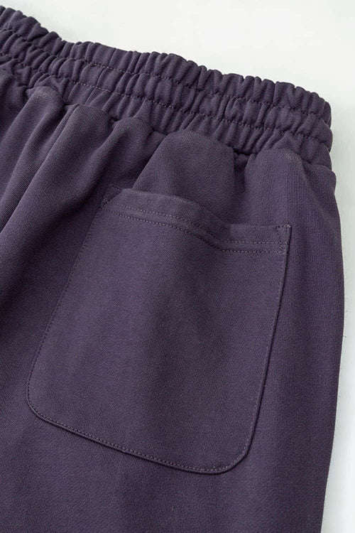 Everyday Drawstring Relaxed Sweatpants - Raspberry Purple