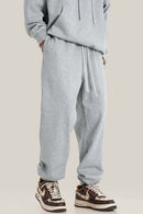 Everyday Drawstring Relaxed Sweatpants - Flower Gray