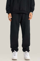 Everyday Drawstring Relaxed Sweatpants - Metallic Black