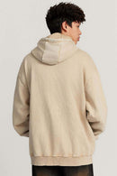 Vintage Wax-Dye Heavyweight Hoodie - Khaki
