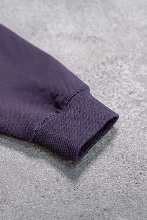 Heavyweight French Terry Zip-Up Hoodie - Raspberry Purple