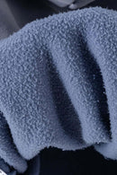 Heavyweight Washed Gradient Fleece Hoodie - Blue