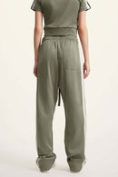 Side Stripe Active Pants - Olive