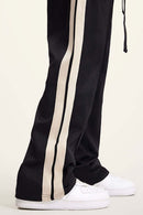 Side Stripe Active Pants - Black