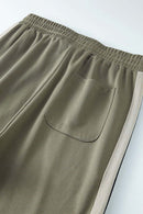 Side Stripe Active Pants - Olive
