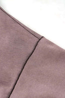 Washed Gradient Hoodie - Plum Purple