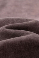 Washed Gradient Hoodie - Plum Purple
