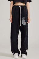 Gradient Graffiti Wide-Leg Sweatpant - Fried Snowflakes