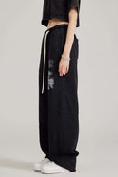 Gradient Graffiti Wide-Leg Sweatpant - Fried Snowflakes