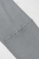 Gradient Graffiti Wide-Leg Sweatpant - Medium Gray