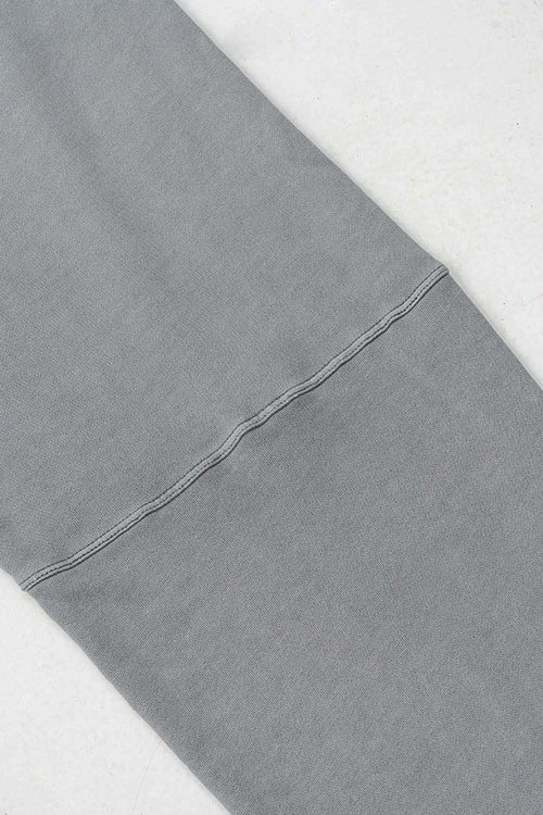 Gradient Graffiti Wide-Leg Sweatpant - Medium Gray