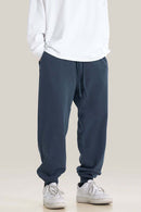 Essential Washed Relaxed Joggers - Royal Blue