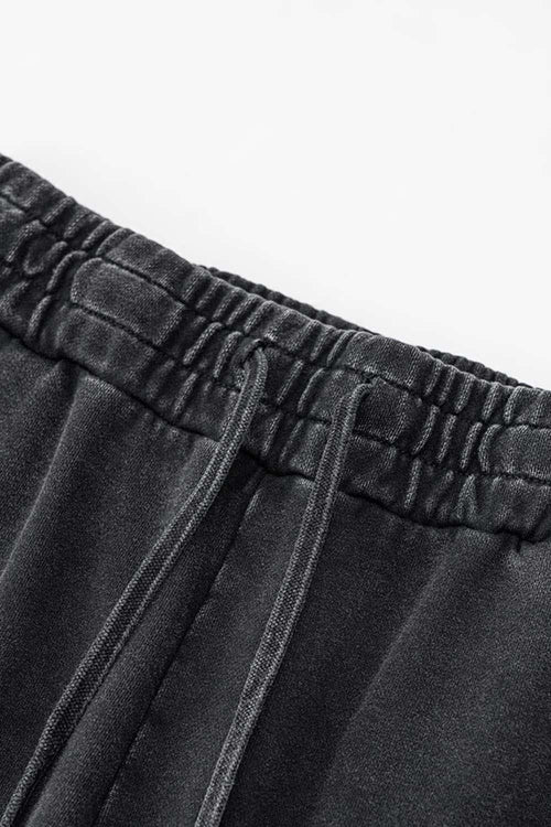 Essential Washed Relaxed Joggers - Snowflake Wash