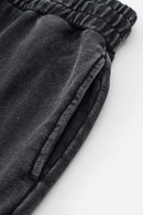 Essential Washed Relaxed Joggers - Snowflake Wash