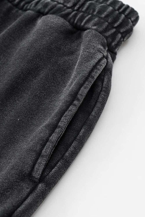 Essential Washed Relaxed Joggers - Snowflake Wash
